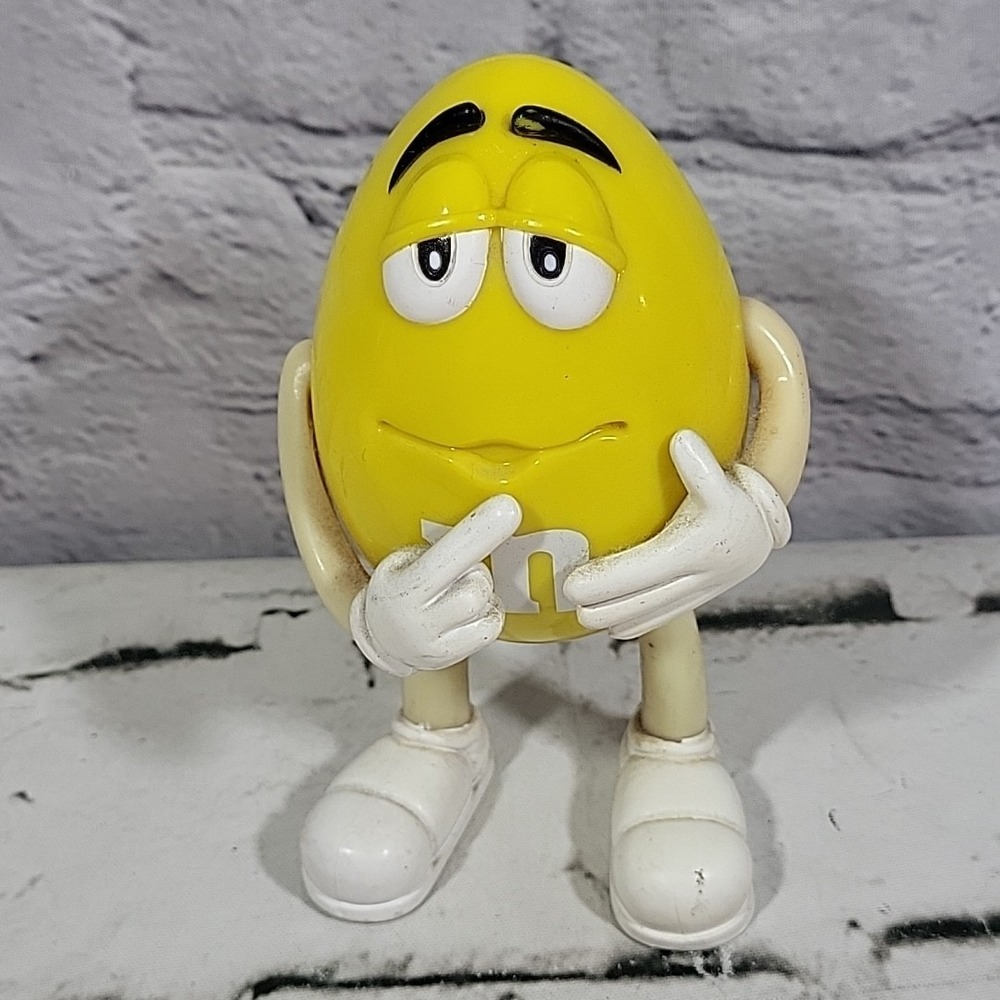 VTG Hershy M&Ms Nightlight Yellow Peanut  Candy Advertising Novelty Tested Works